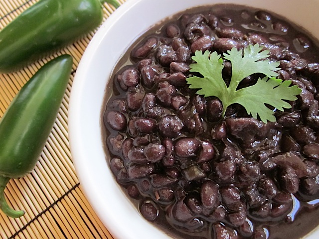 Spicy Black Beans & Tomatoes